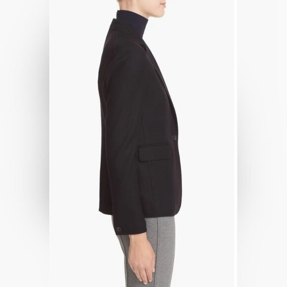 Rag & Bone Club Sof Wool Blazer Single-button Notch lapels Size 10 - Picture 6 of 8